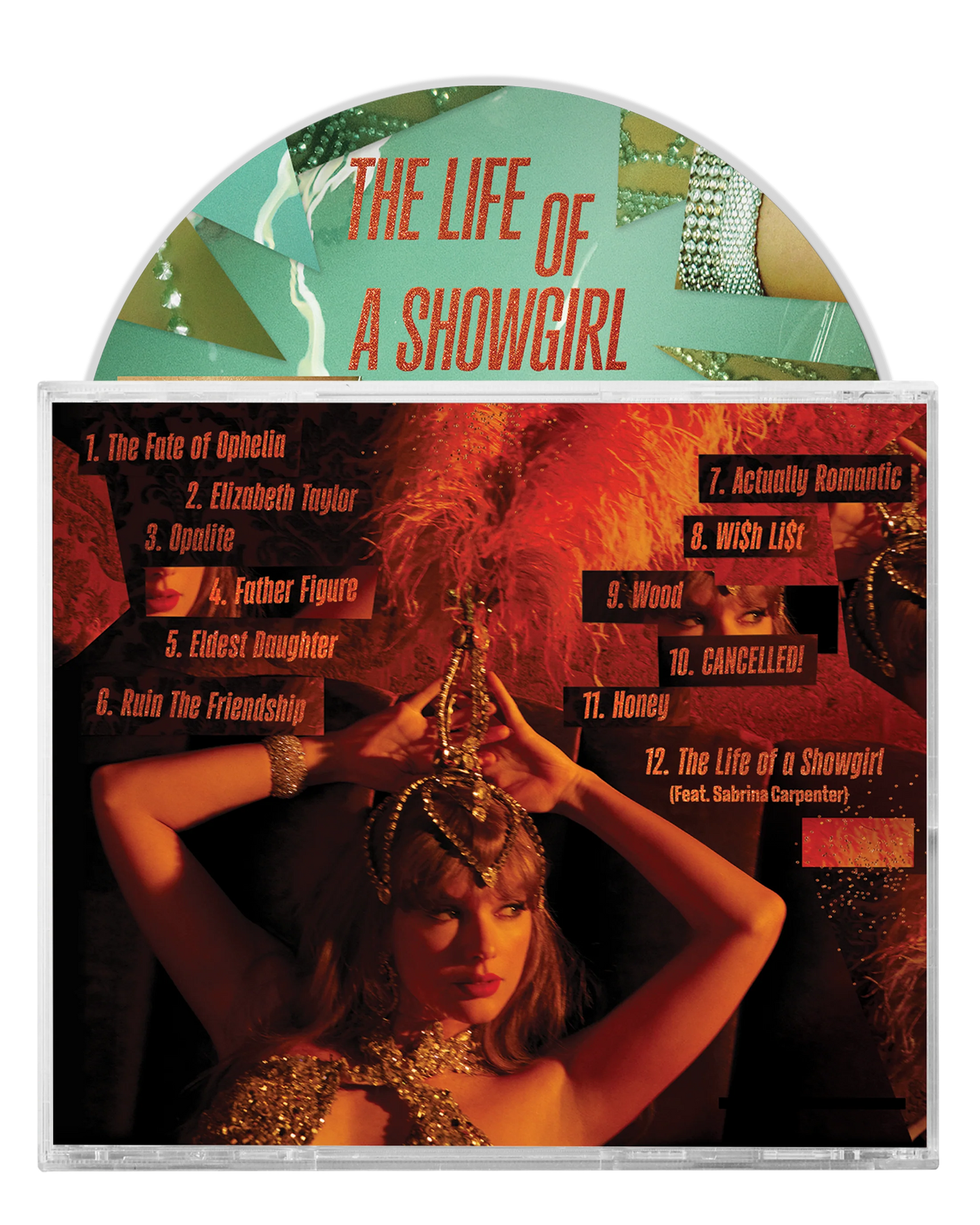 Taylor Swift - The Life of a Showgirl CD
