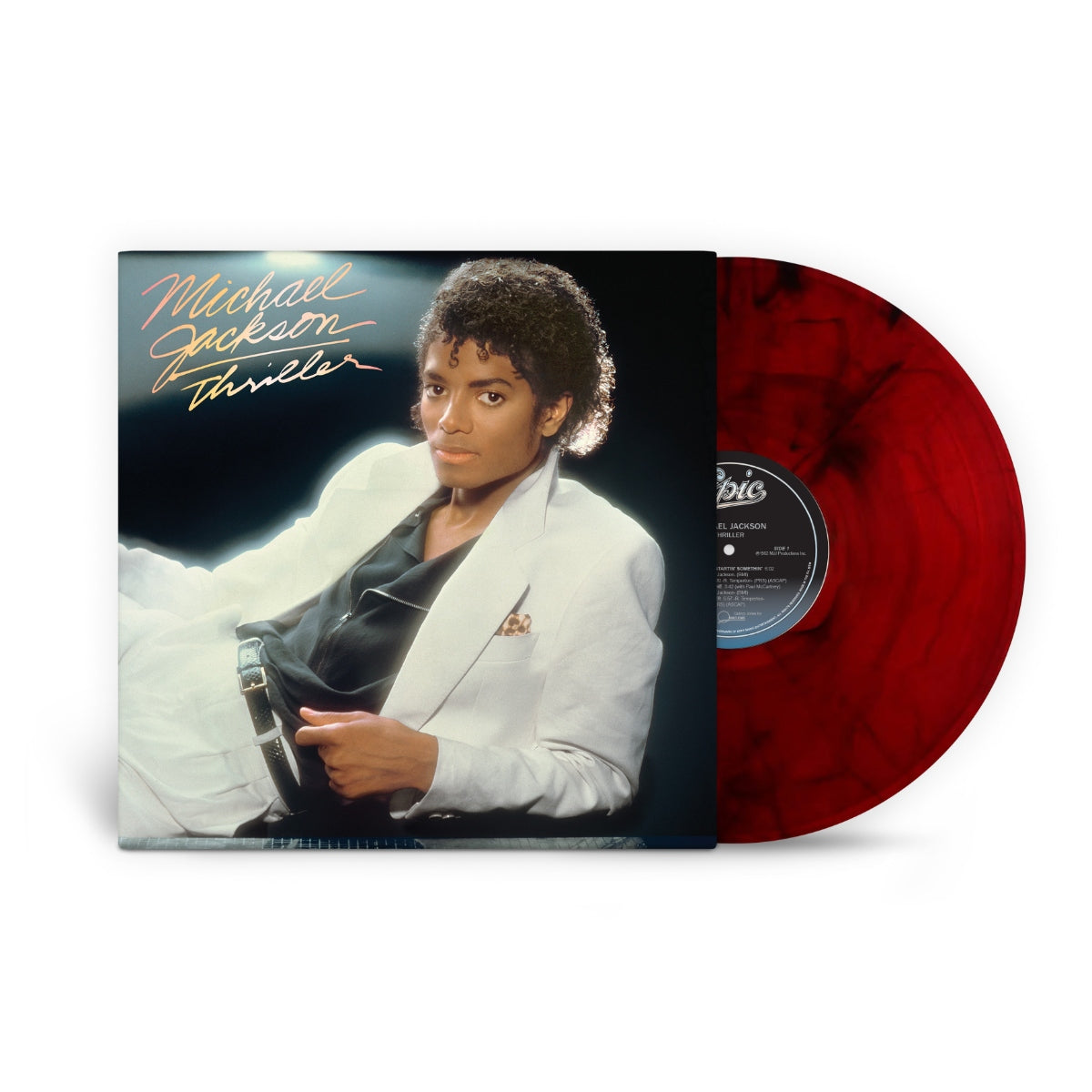 Michael Jackson - Thriller (Red & Black Marble Vinyl)