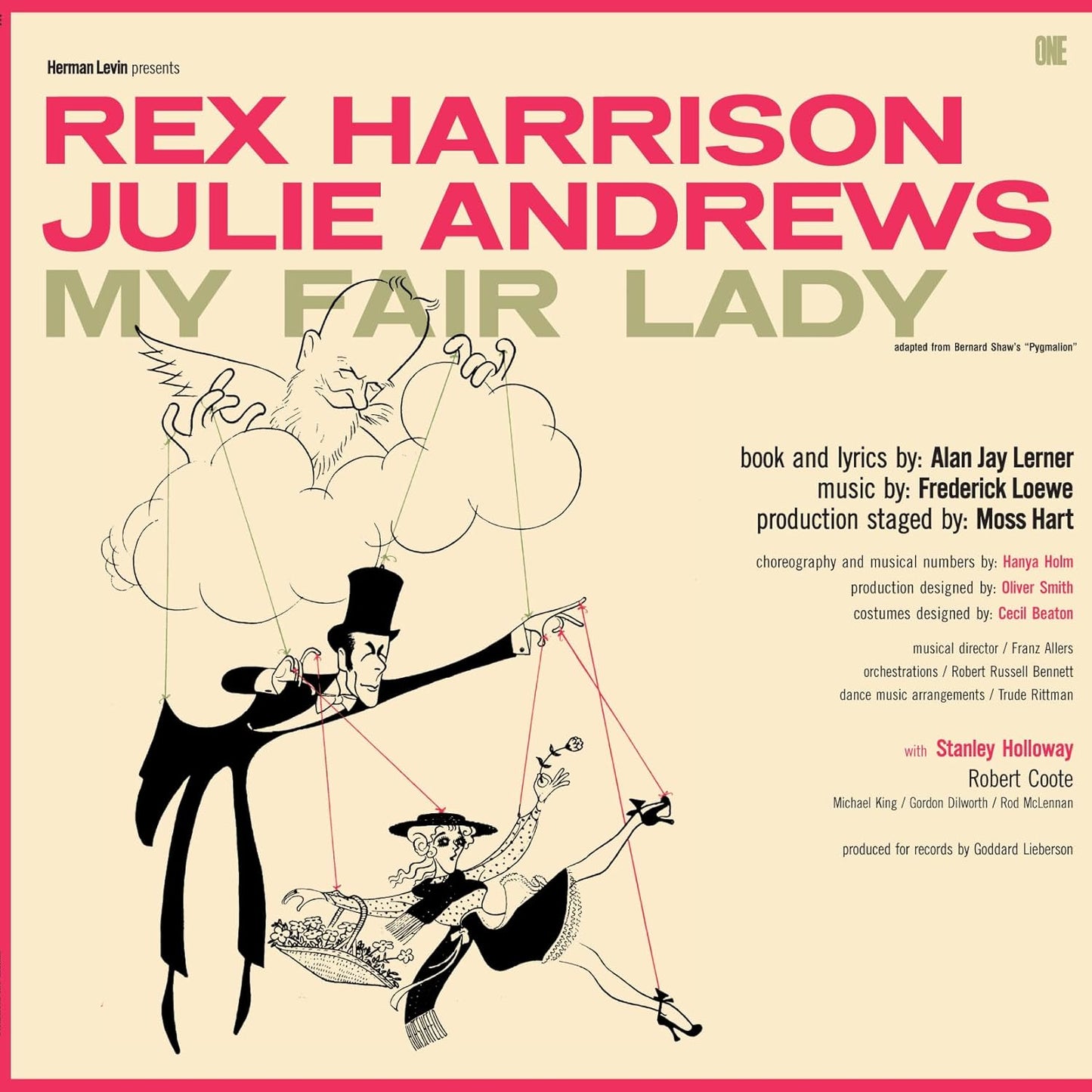 Rex Harrison & Julie Andrews - My Fair Lady - Original Broadway Cast