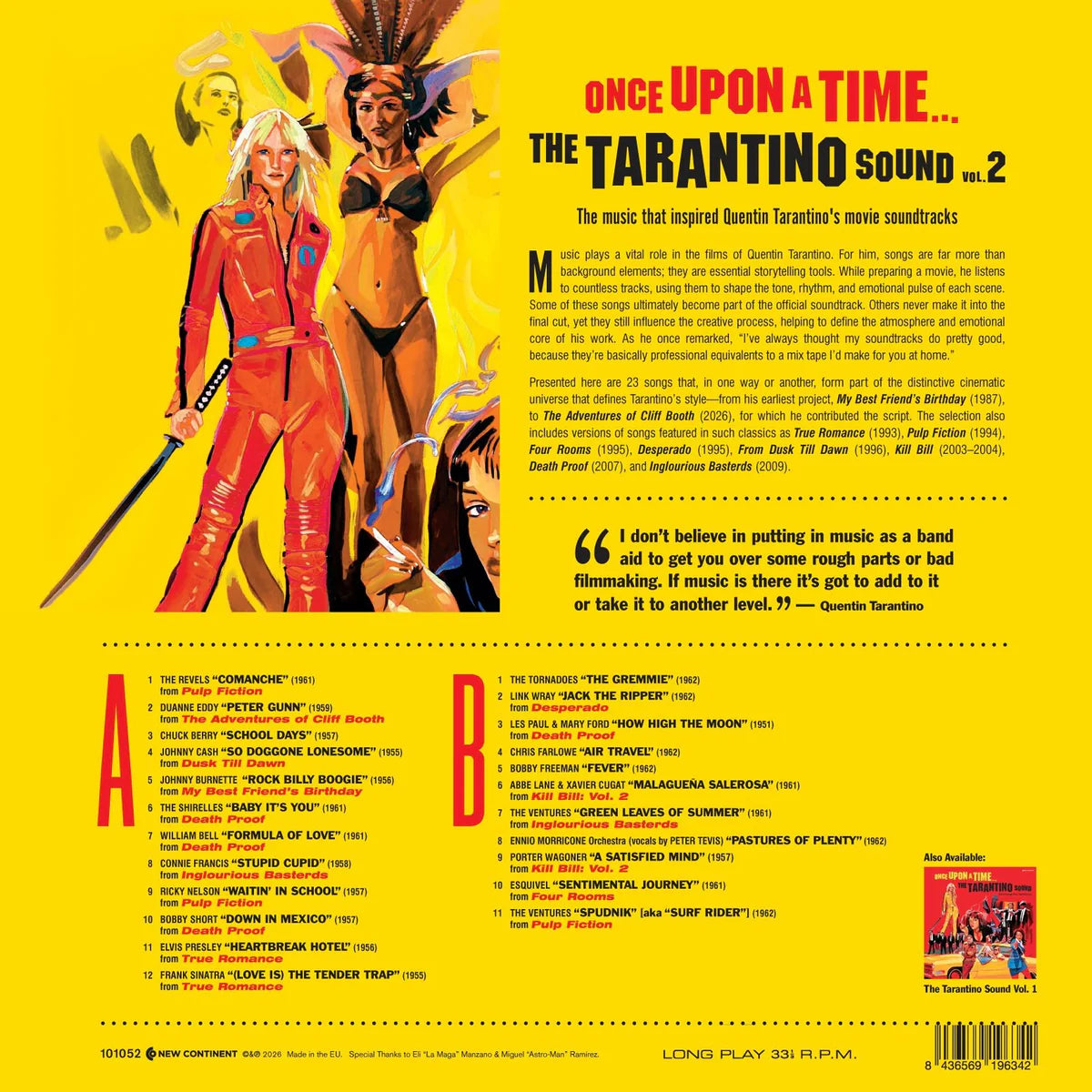 Various Once - Upon a Time...The Tarantino Sound Vol.2