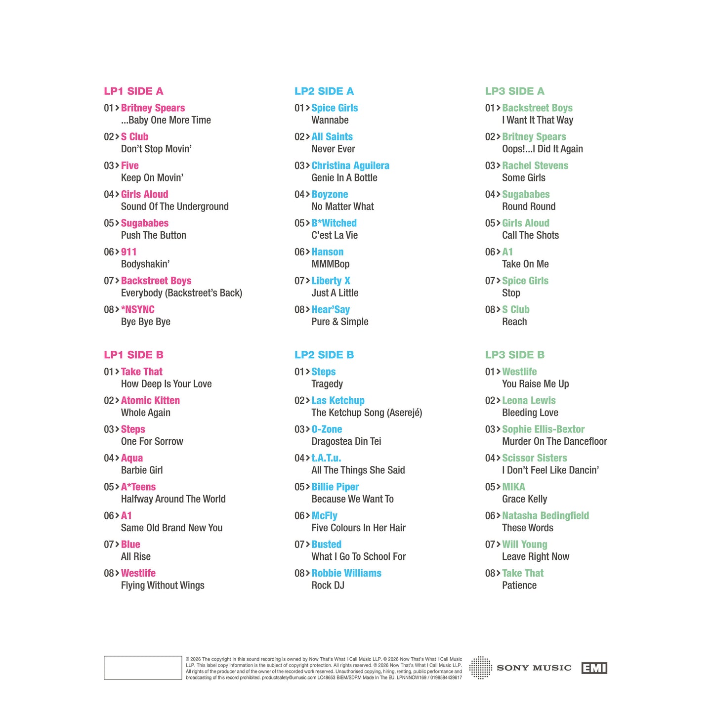NOW That's What I Call An ERA - ONE MORE TIME: 1996-2007