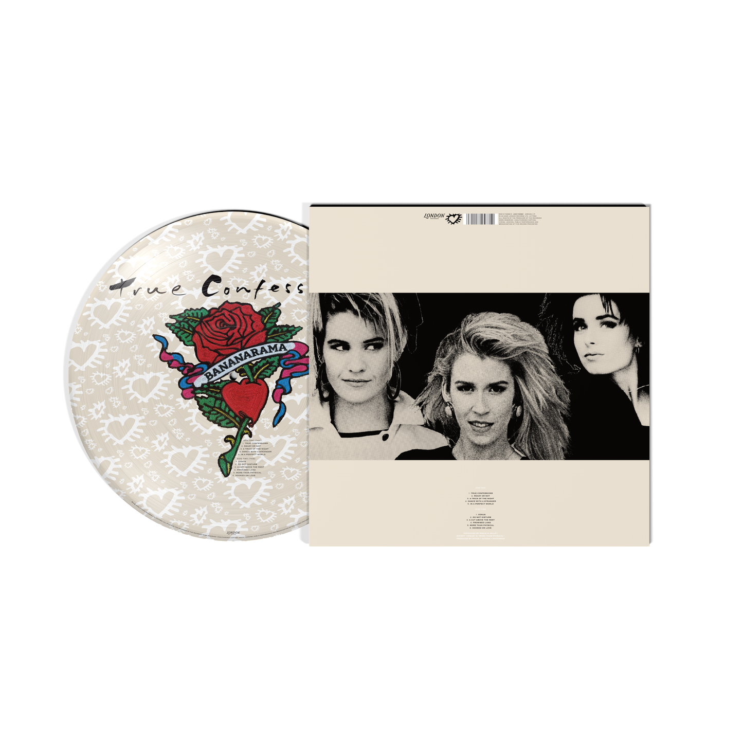 Bananarama - True Confessions  (40th Anniversary Edition) Picture Disc